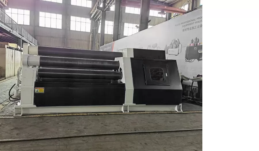 Четырехвалковый гидравлический вальцовочный станок STALEX W12-8x2500